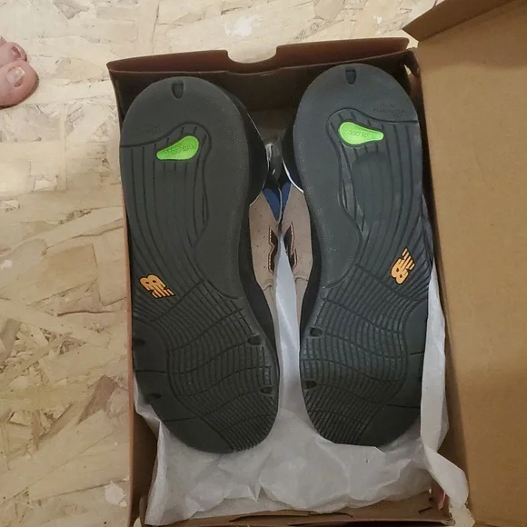 New Balance Numeric Tiago Lemos 1010 Size 11 Skate Shoes Tan/Blue/Black - Picture 5 of 5